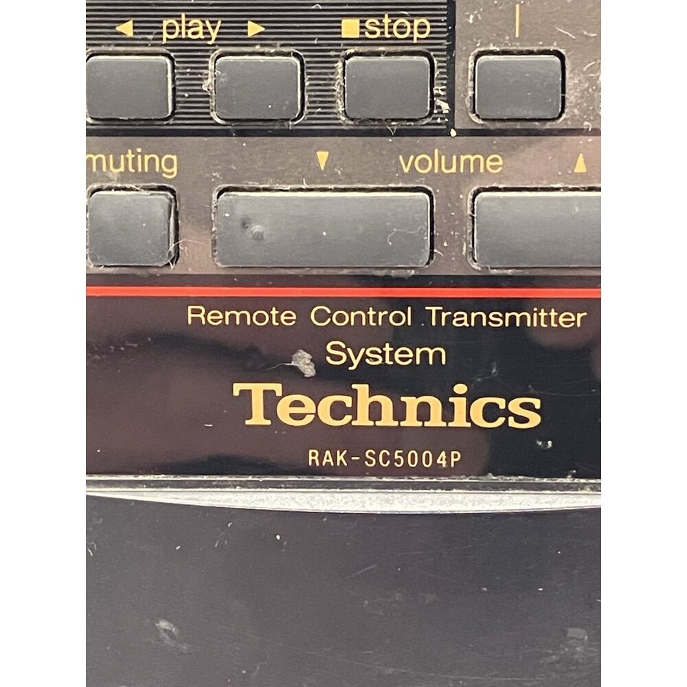 Remote Control ( Clean Contacts ) - Technics RAK-SC5004P - Picture 5 of 6